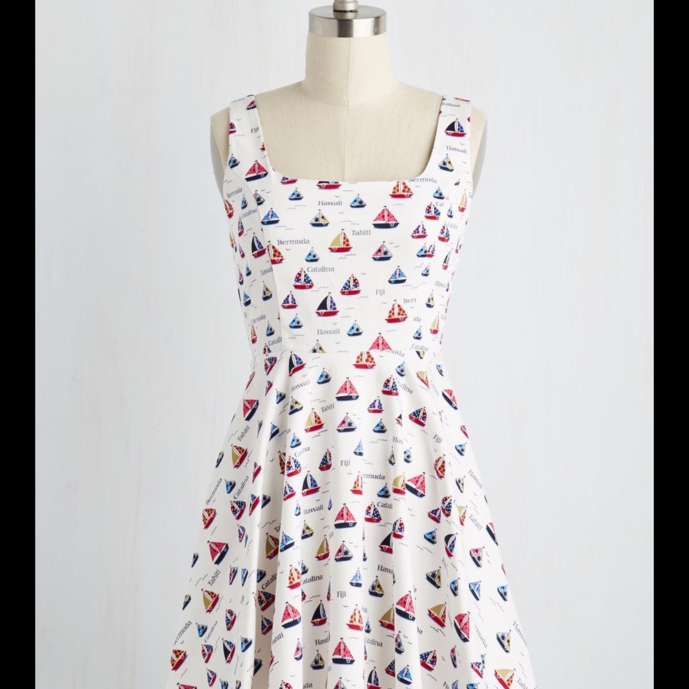 SALE! NWT Small Sailboat Dress