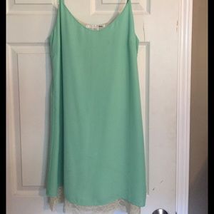 Mint Slip Dress