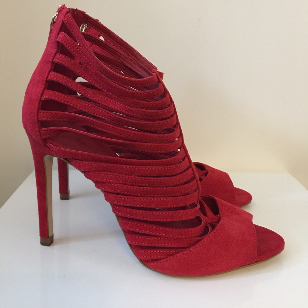 Zara suede pumps
