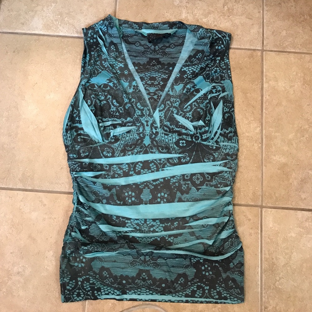 Softest cutest, gathered, trendy tank women's S