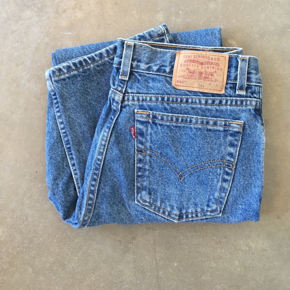 ✨SALE✨vintage 550 Levi's jeans - 30 x 27.5 - Picture 2 of 8