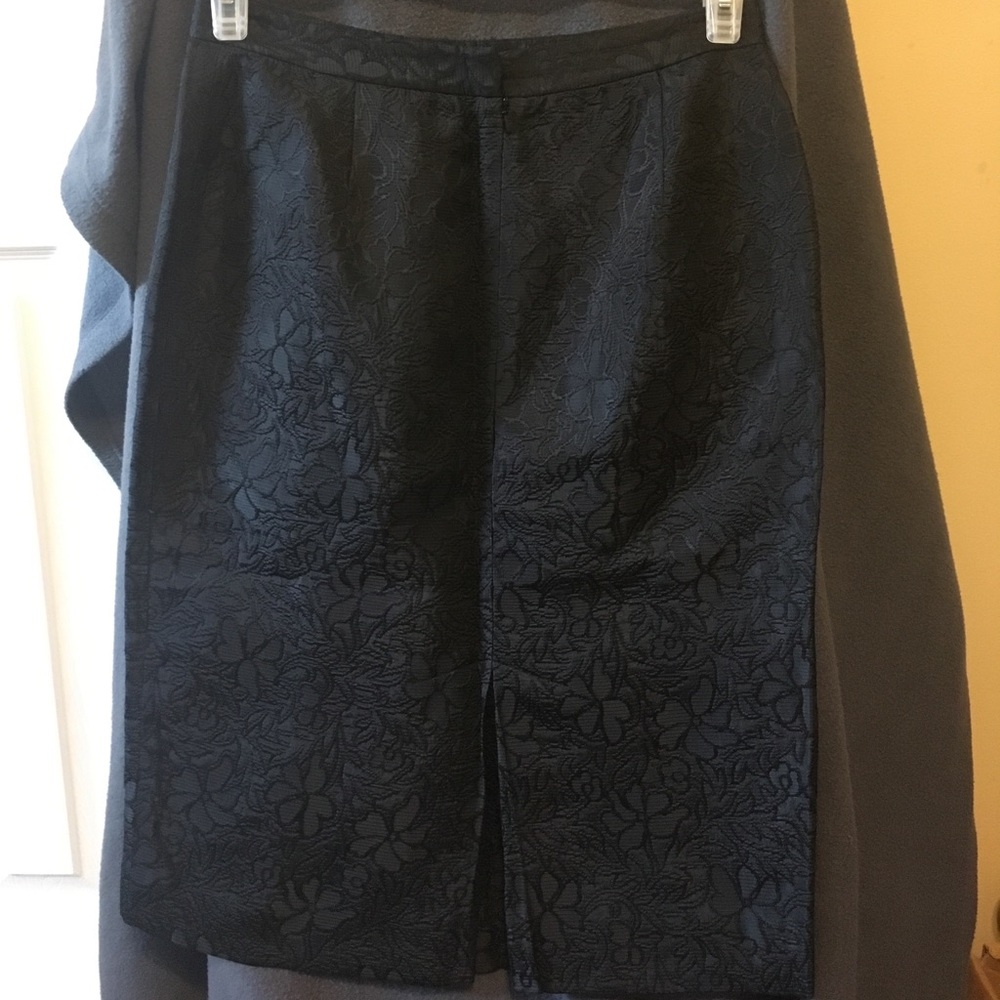 Floral Print Pencil Skirt