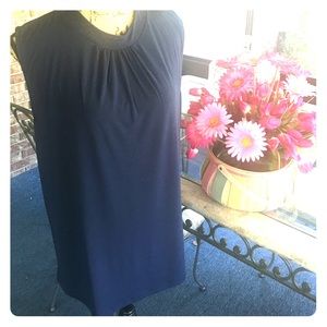 Navy blue Banana Republic top NWT