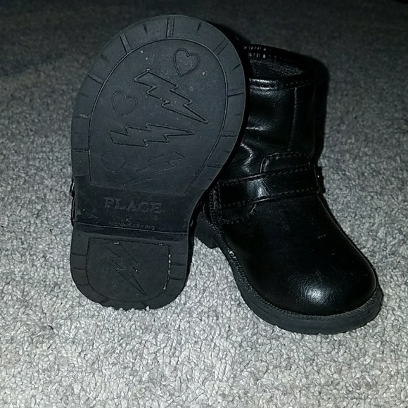 Black toddler boots - Picture 2 of 4