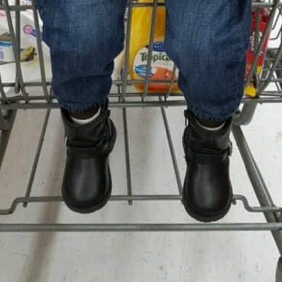 Black toddler boots - Picture 4 of 4