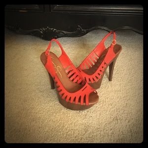 Jessica Simpson Finch Coral Sandal Platform
