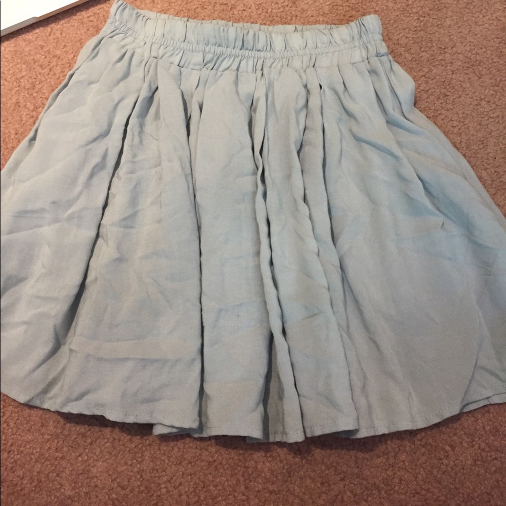 Brandy Melville blue skater skirt