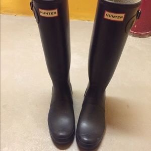 Hunter Rain Boots - Navy