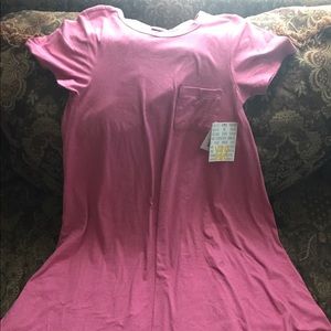 Bnwt lularoe xxs pink leggings material carly