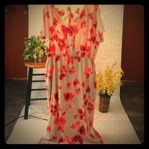 Michael by Michael Kors floral maxi dress.