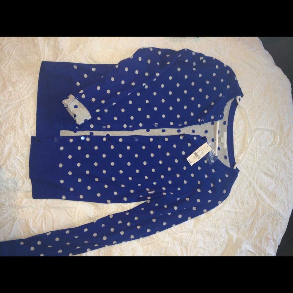 SALE! NWT New York & Company Polka Dot Cardigan