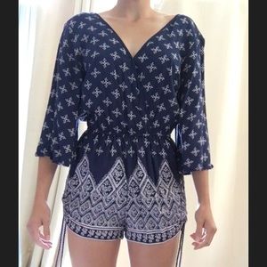 Adorable long sleeve romper!