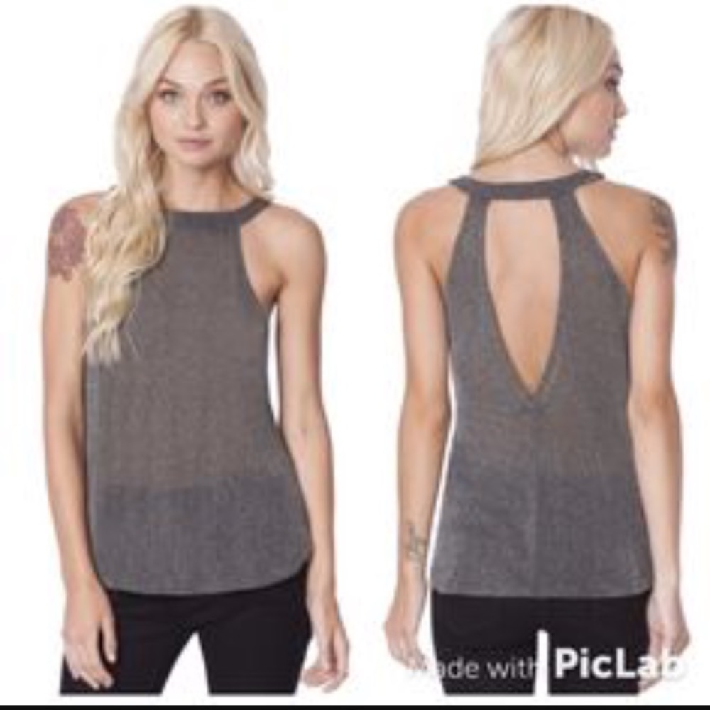 NWT LF Emma and Sam cutout back tank XS