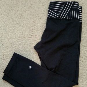 Lululemon crop pant black