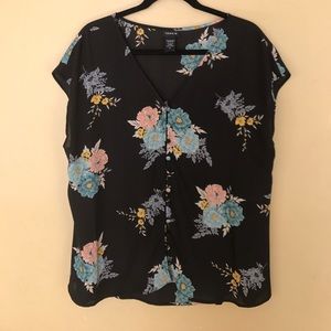 Sheer Torrid Print Top