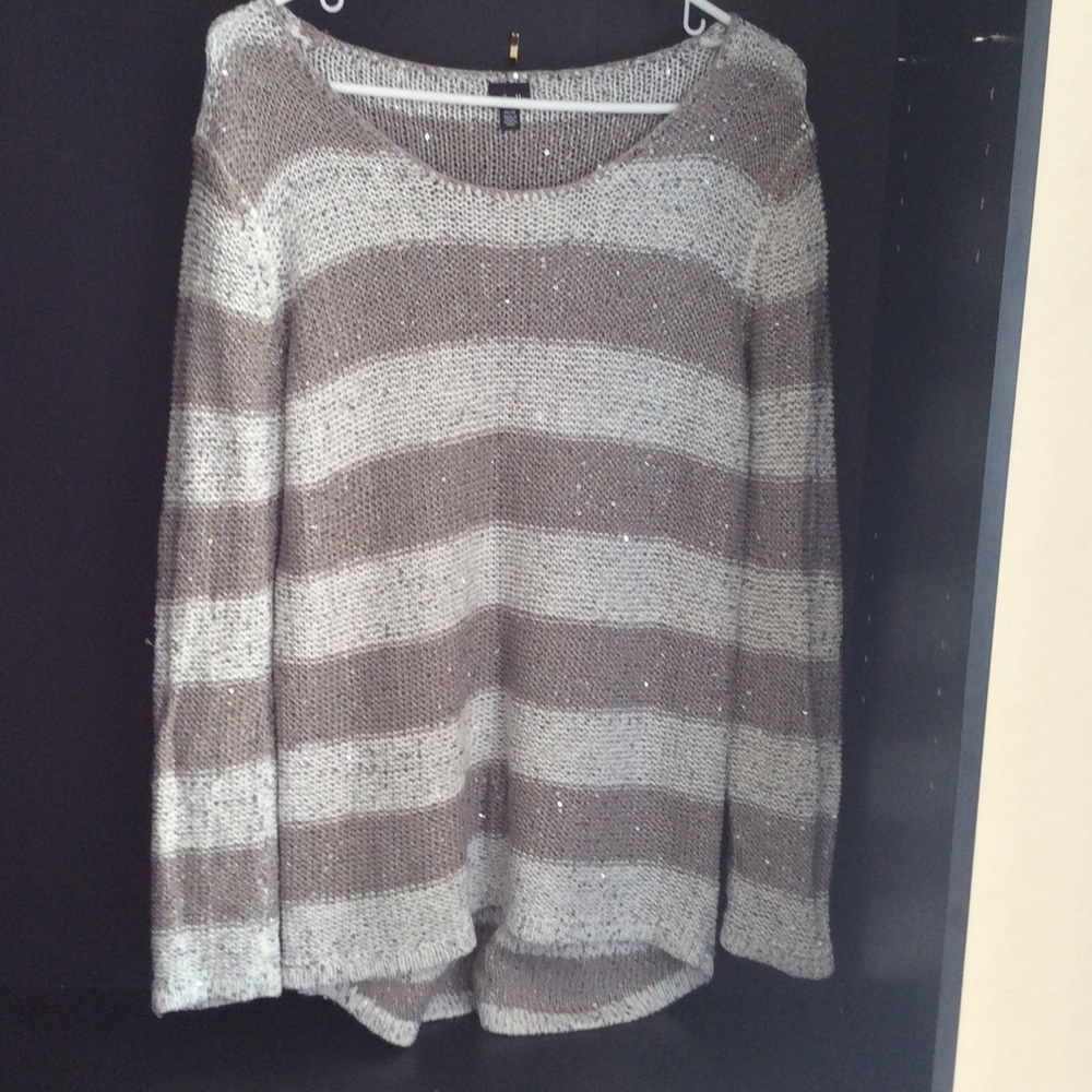 Sparkly sweater.