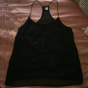 H & M Black Tank