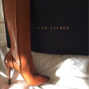Authentic Ralph Lauren boots size 9.5