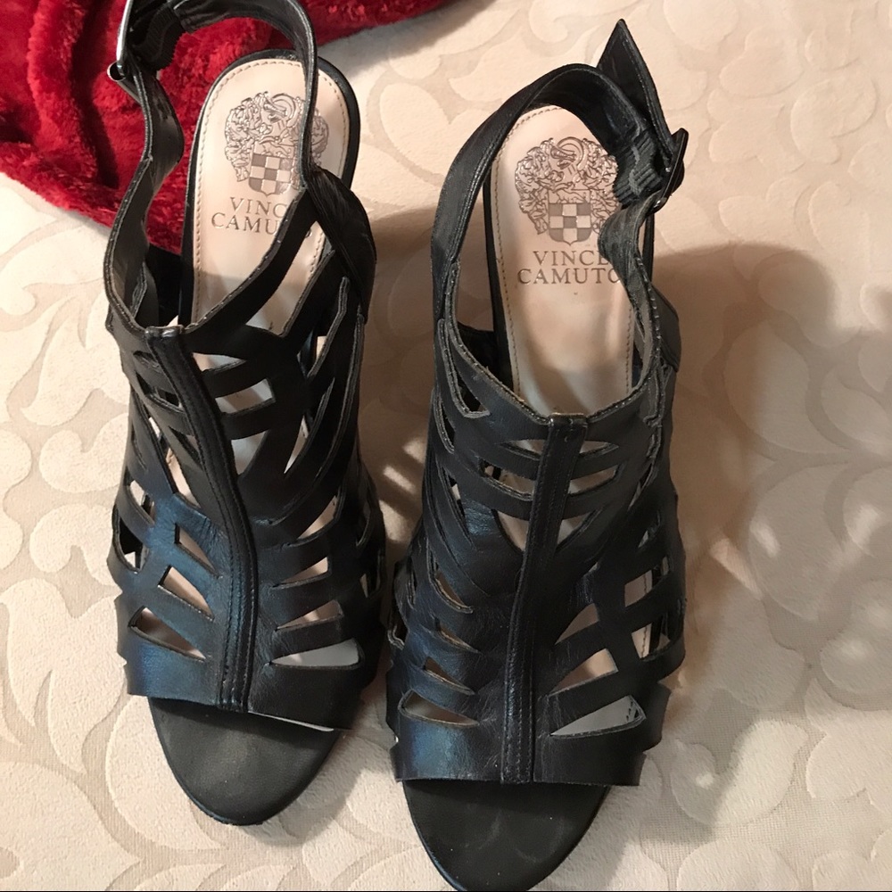 Vince Camino black sandals