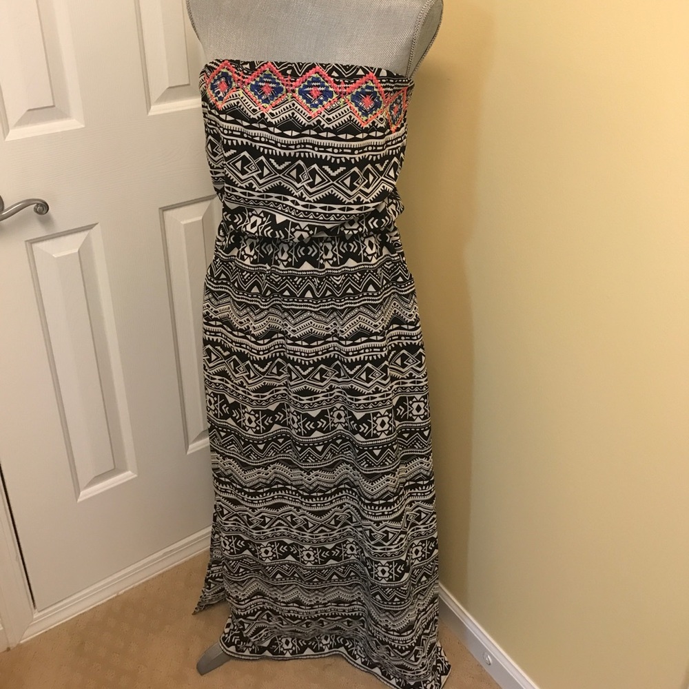 Multi colored Maxi Dress - size S