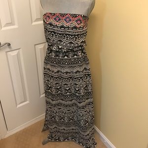 Multi colored Maxi Dress - size S