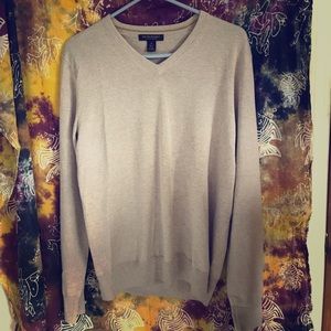 Banana Republic Mens Luxury Blend V Neck Sweater