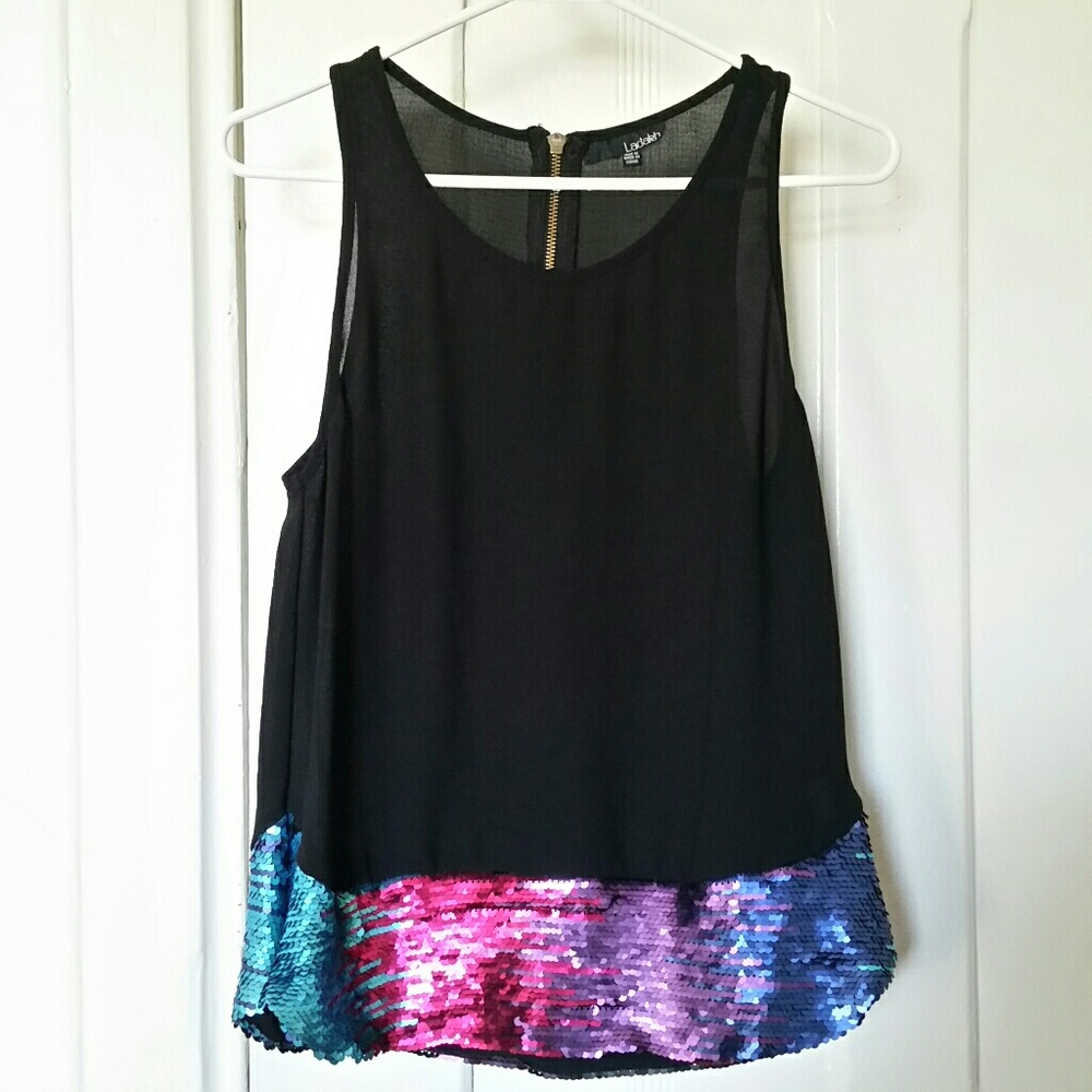 Sequined sleeveless top from South Moon Under
