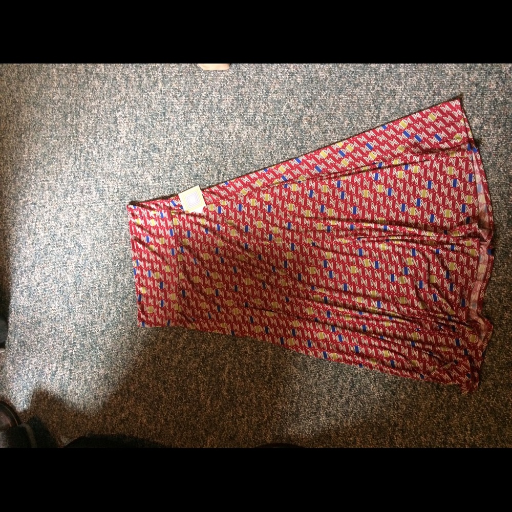 LuLaroe Maxi Skirt XL