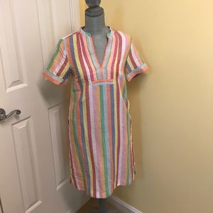 J Crew Multi Striped Dress. - Size 0-4