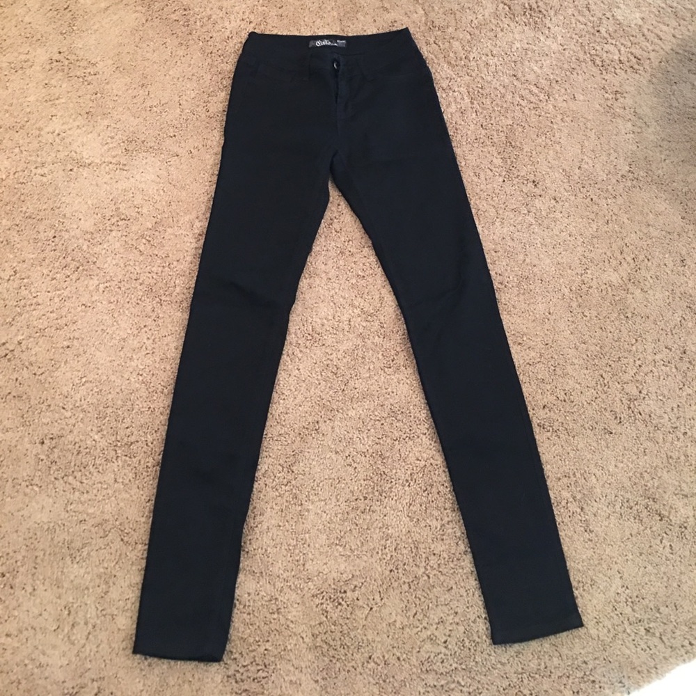 Black skinny jeans size 3