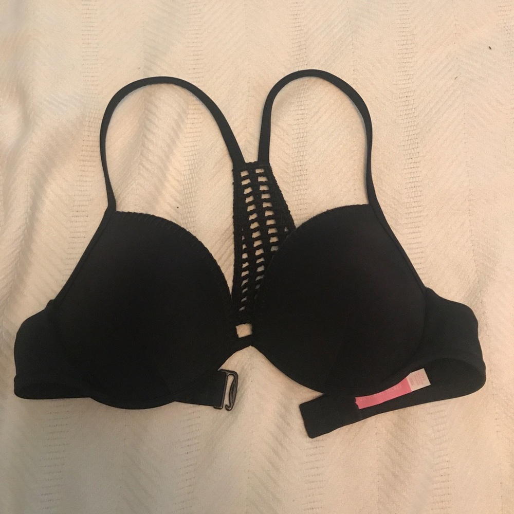 34D Victoria's Secret swim top with crochet back