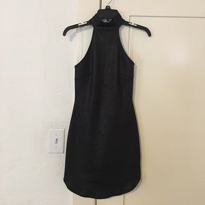 Blake leather style mini dress. Never worn!