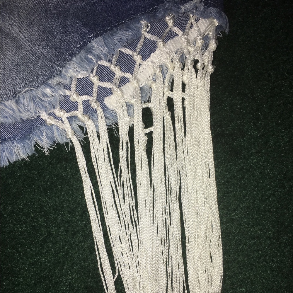 Ashley Stewart fringe shorts size 20 - Picture 7 of 7