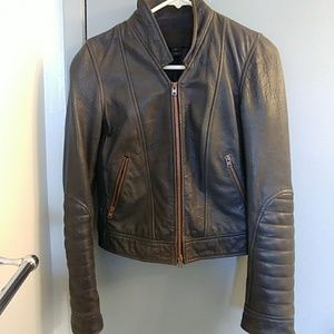 Leather jacket JCrew