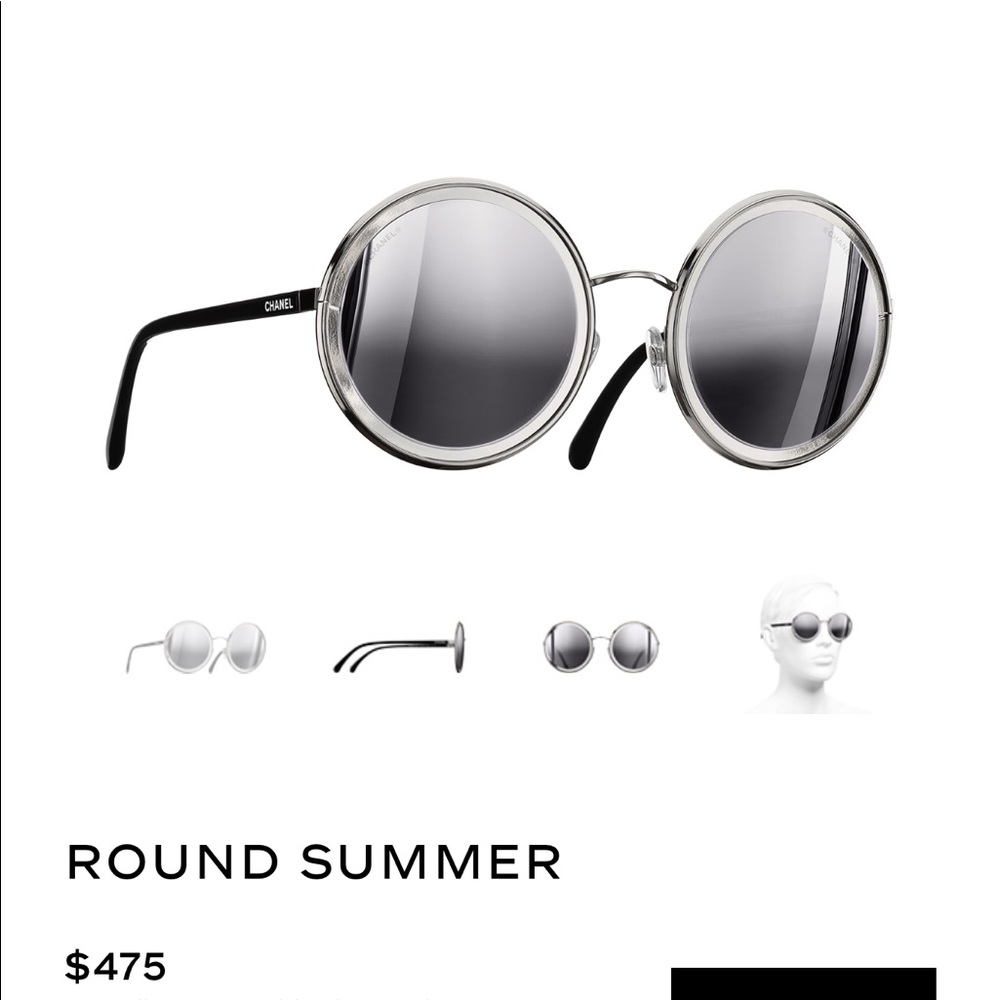Chanel summer round sunglasses 2017