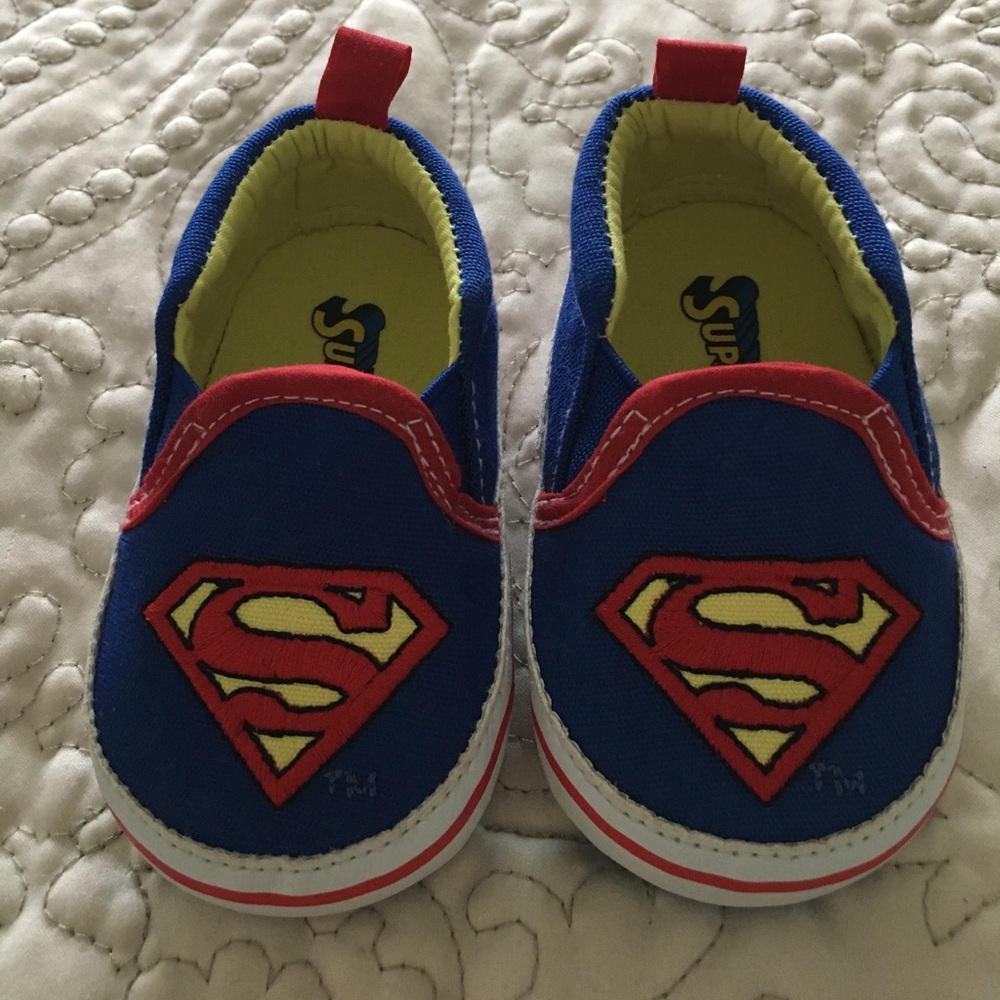 Adorable Superman shoes