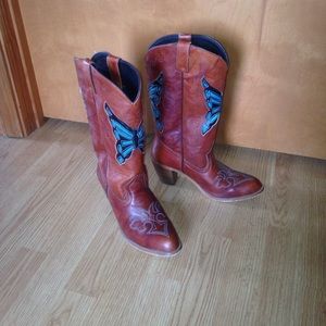 Dingo cowboy boots 8