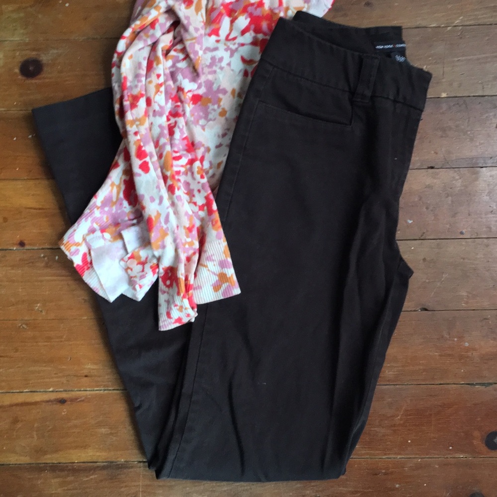 NYCO chocolate brown dress pants