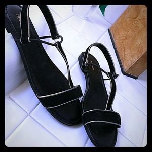 7.5 Never worn sandals.  NWOT