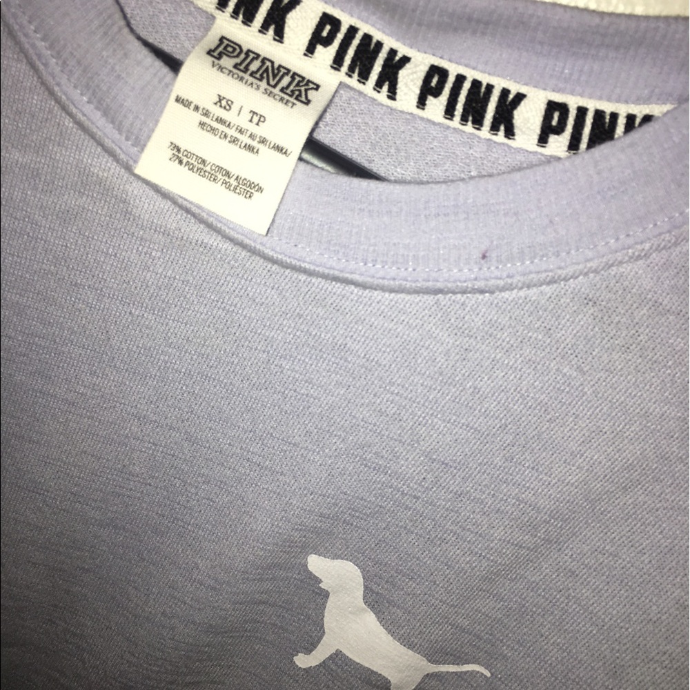 Purple PINK crewneck