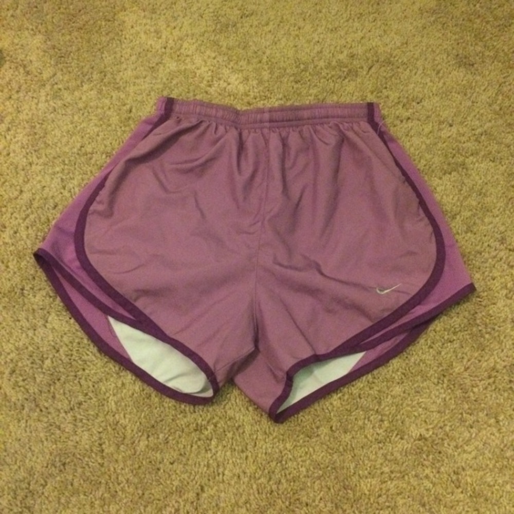 Purple Nike Running Shorts