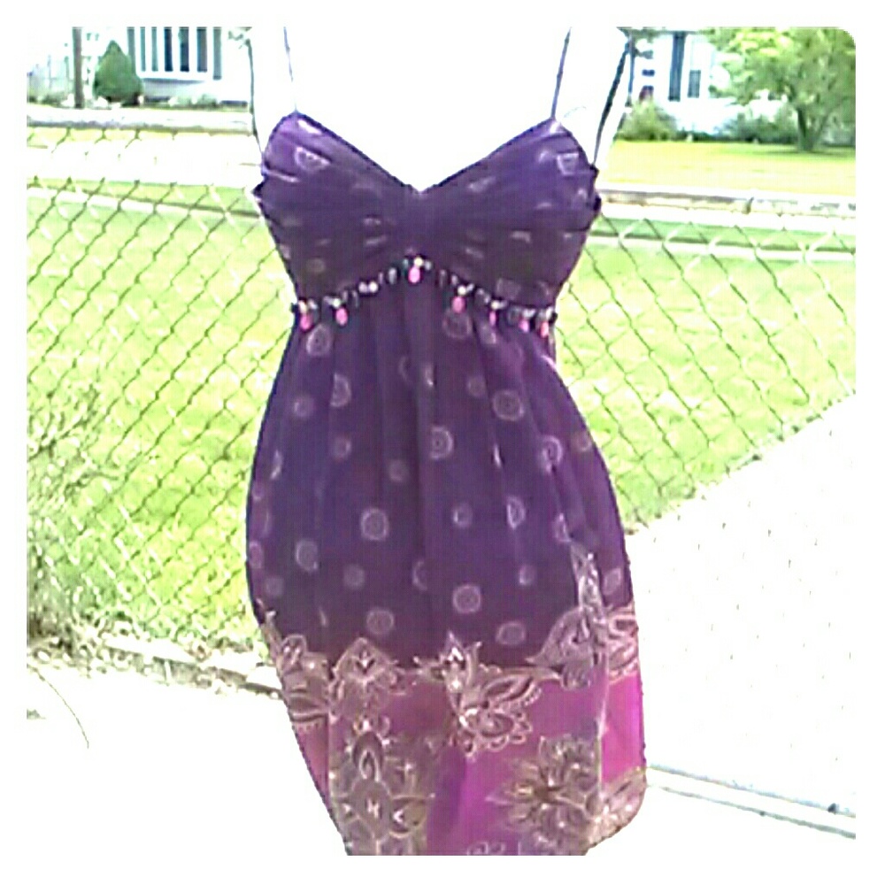 Eliza J NY Silk dress NWOT