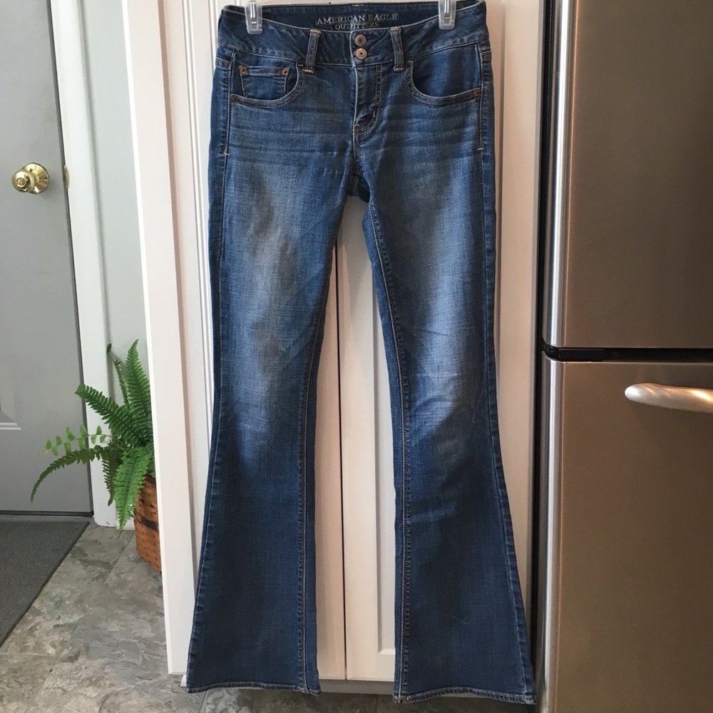 American Eagle Artist Bootcut Jean 4 Long