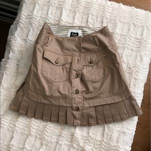 Dolce & Gabbana pleated mini skirt