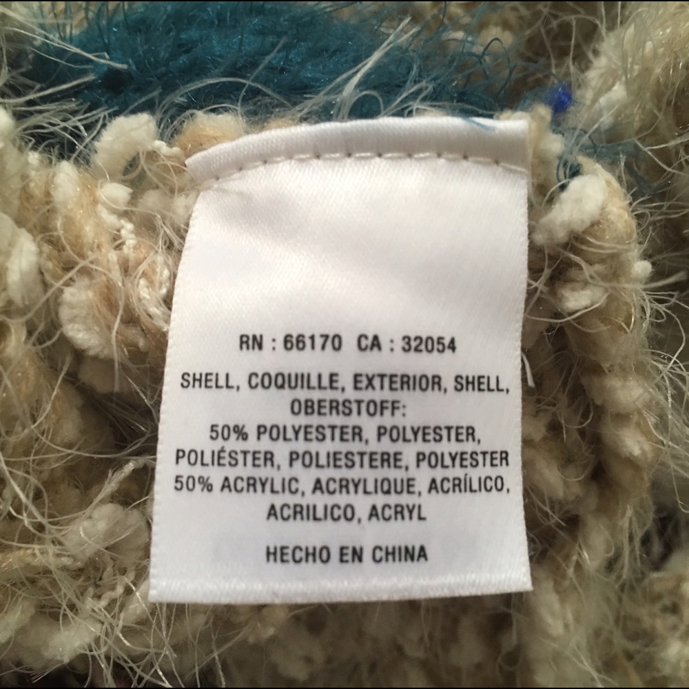 Anthropologie Fluffy Turtleneck Sweater NWOT Small - Picture 3 of 4
