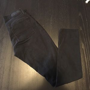 Black high waisted skinny jeans