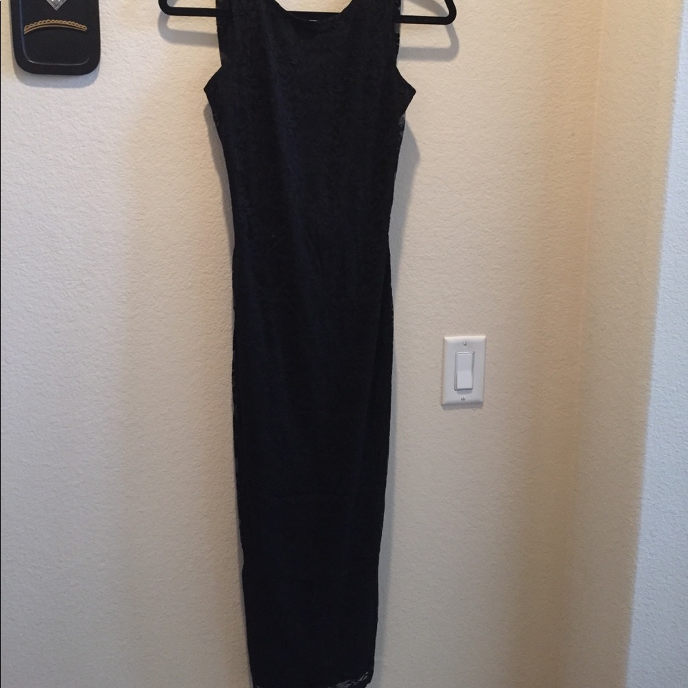 Asos black dress 8 medium