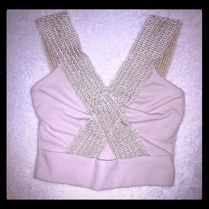 Charlotte Russe Crop Top: Tank Top