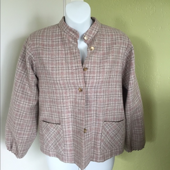 Vintage wool bracelet sleeve jacket - Picture 2 of 6