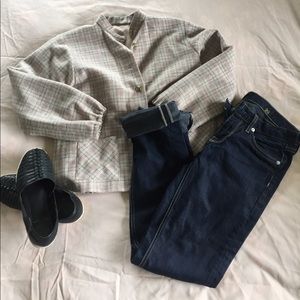 Vintage wool bracelet sleeve jacket